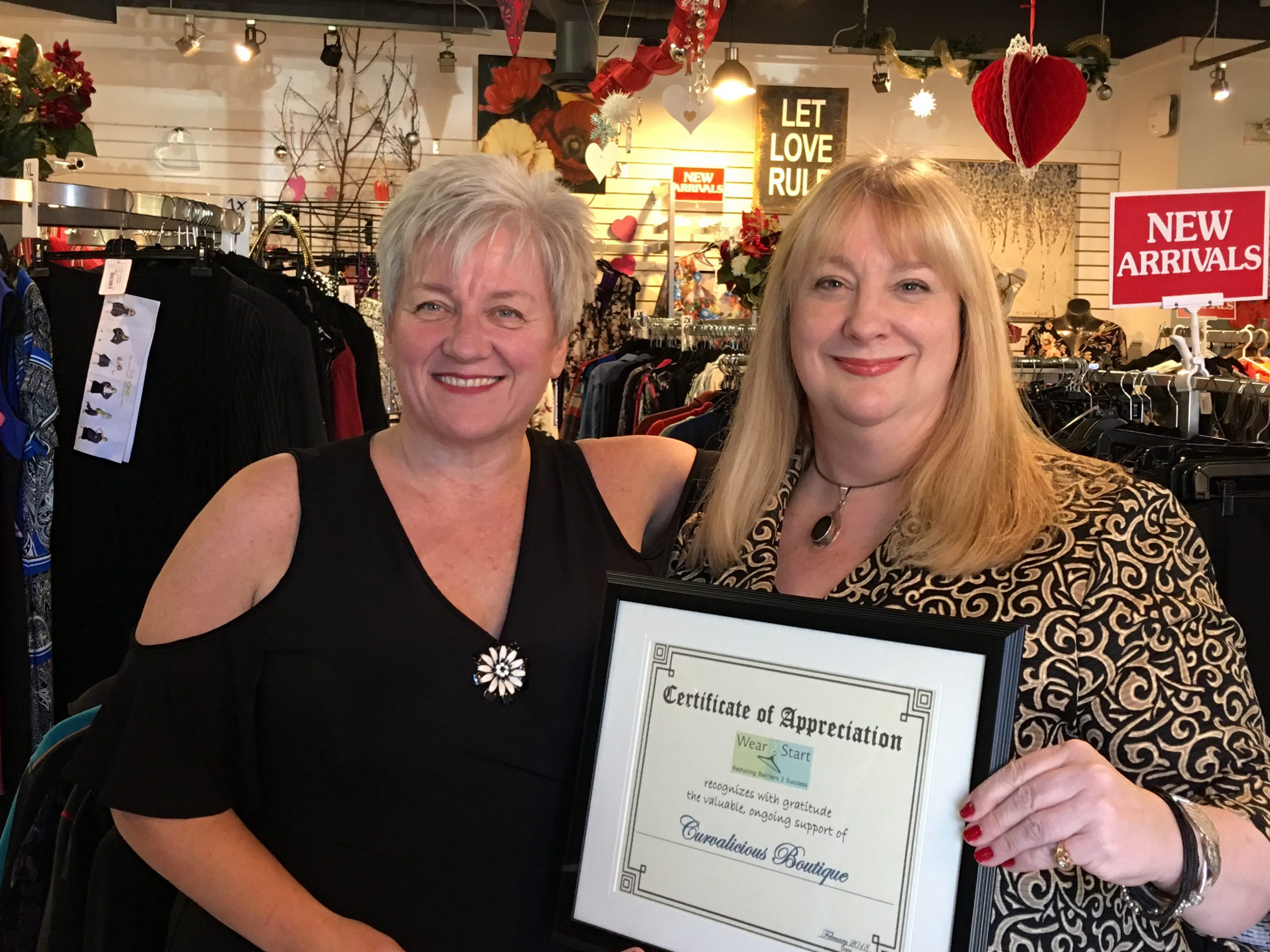 Thanks to Curvalicious Boutique for ongoing support