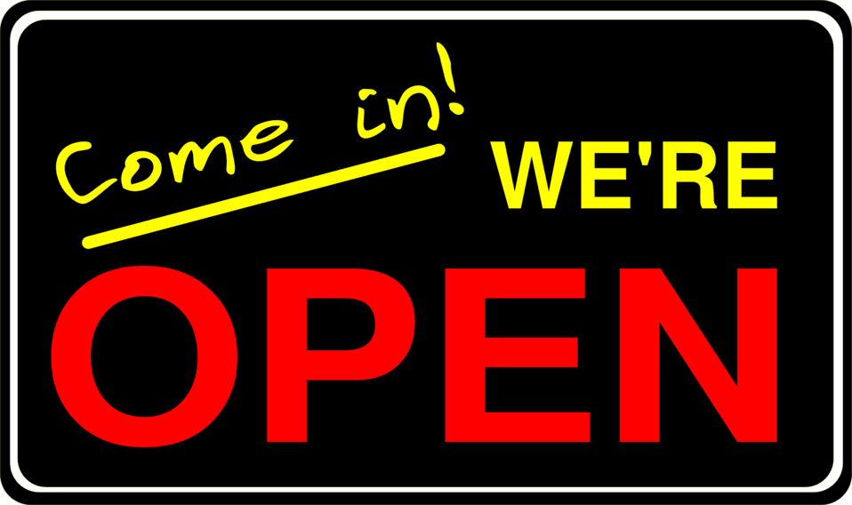 We’re back in business!